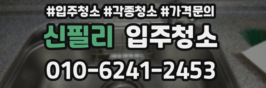 신필리 이사청소