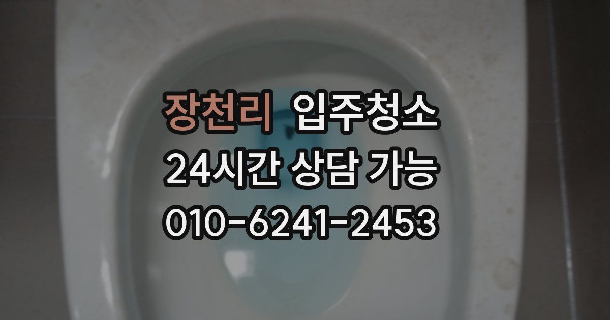 장천리 입주청소