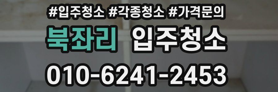 북좌리 이사청소