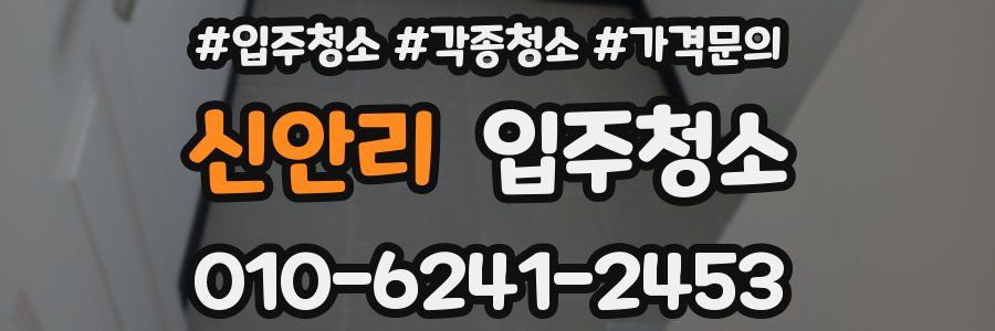 신안리 이사청소