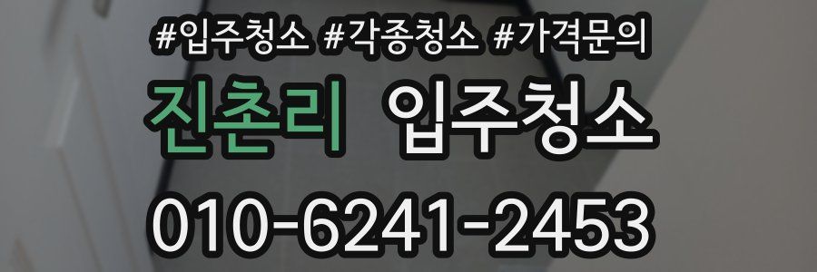 진촌리 이사청소