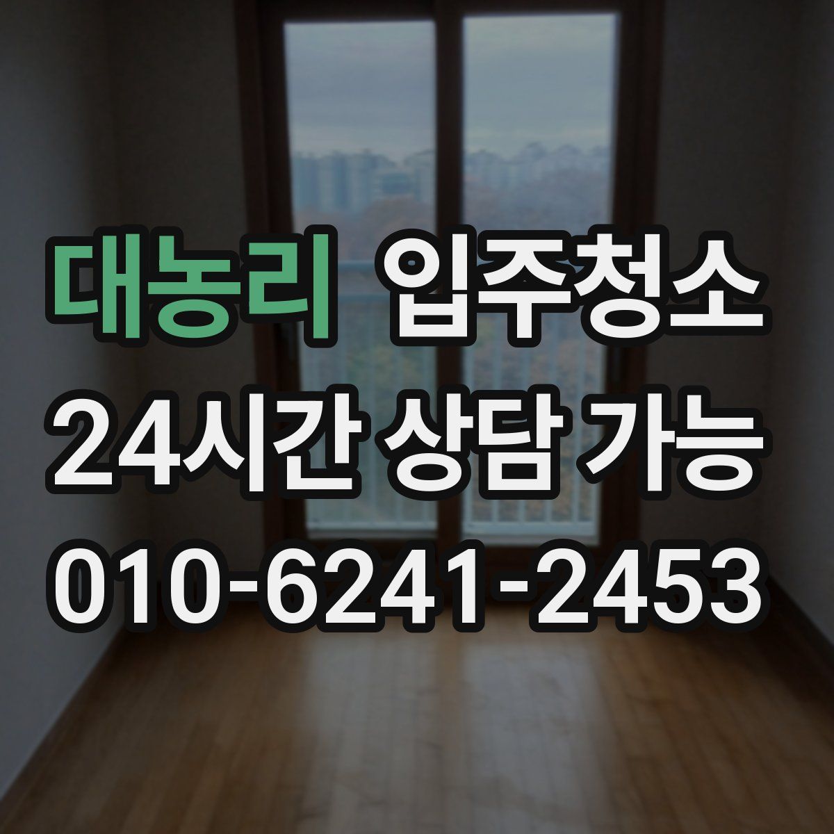 대농리 원룸청소