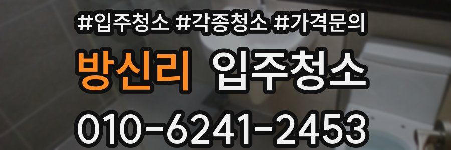 방신리 이사청소