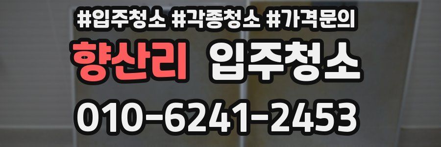 향산리 이사청소