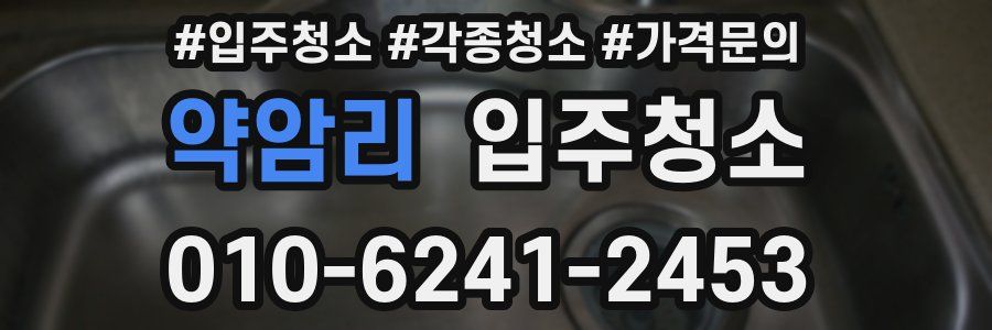 약암리 이사청소