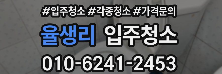 율생리 이사청소