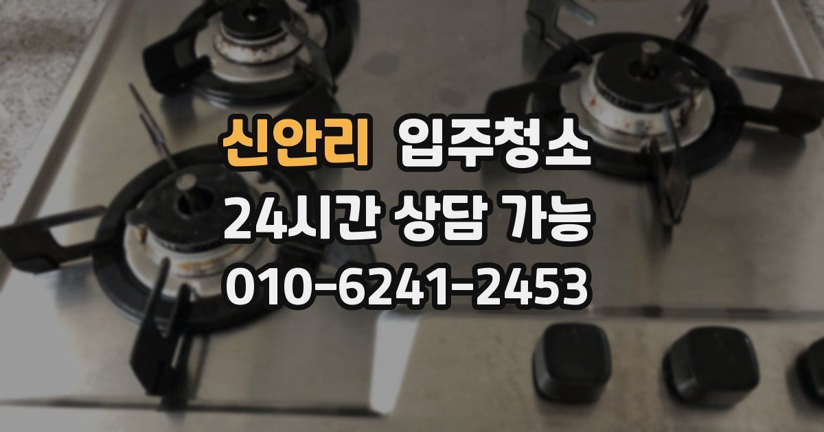 신안리 입주청소