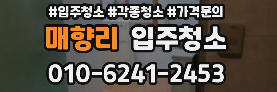 매향리 이사청소