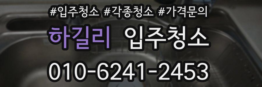 하길리 이사청소