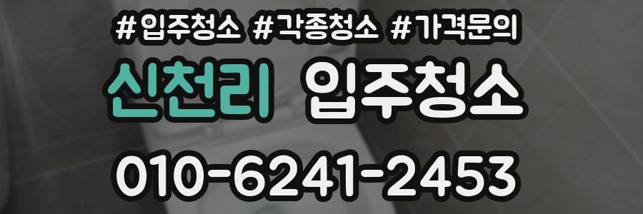 신천리 이사청소