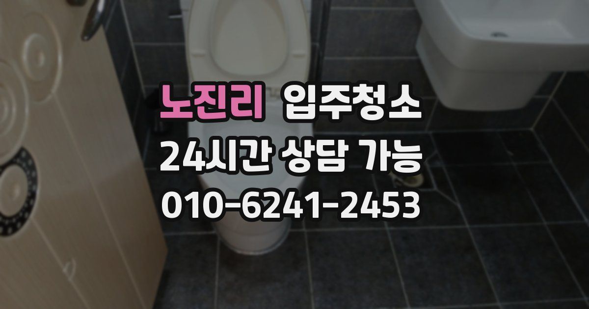 노진리 입주청소