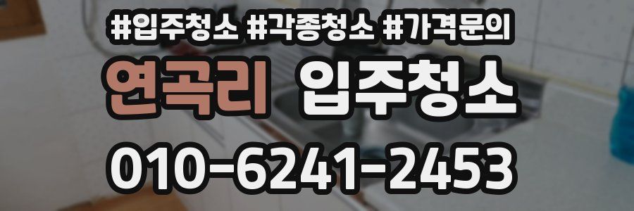 연곡리 이사청소