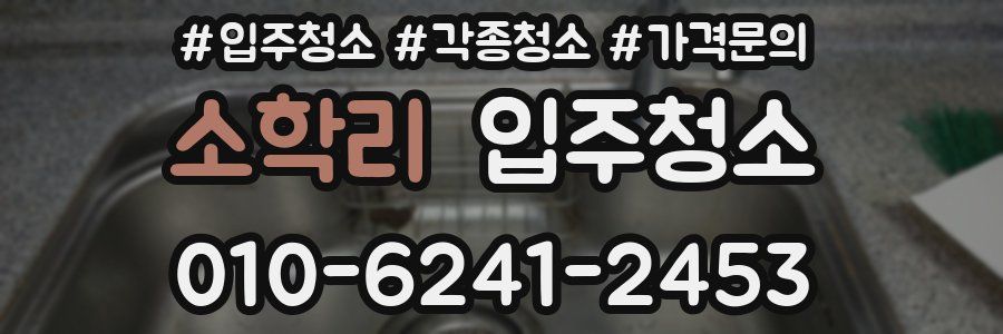 소학리 이사청소