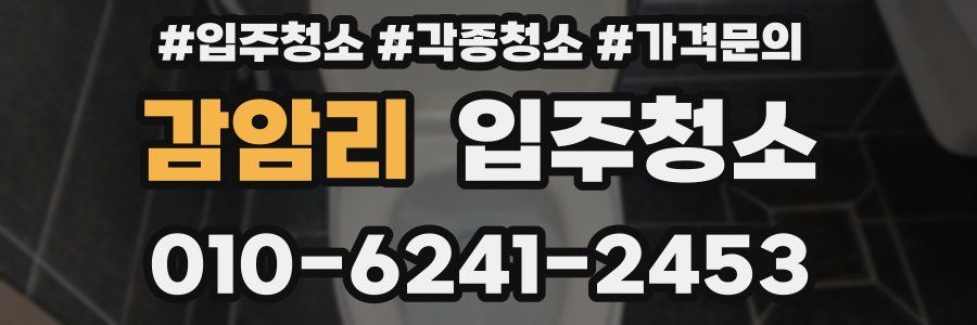 감암리 이사청소