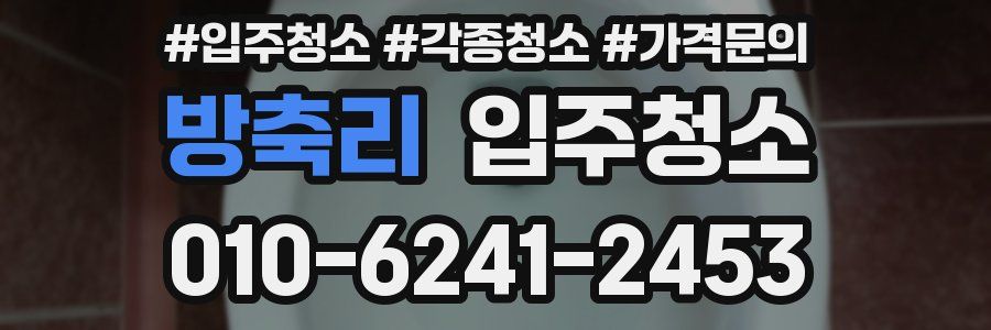 방축리 이사청소