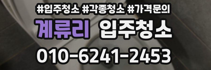 계류리 이사청소