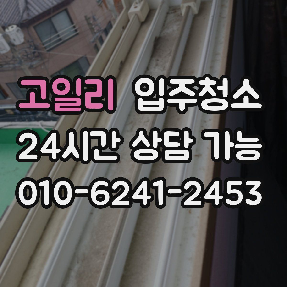 고일리 원룸청소