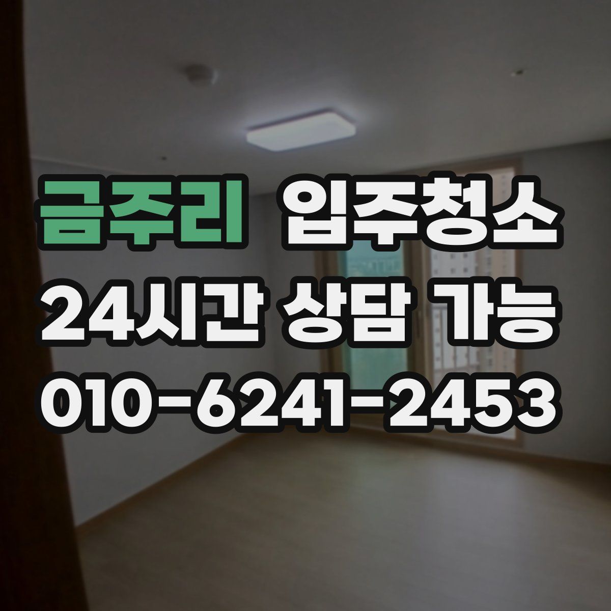 금주리 원룸청소