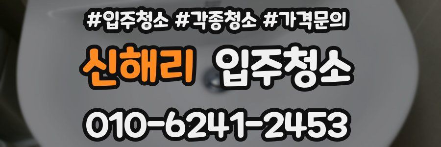 신해리 이사청소