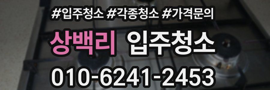 상백리 이사청소