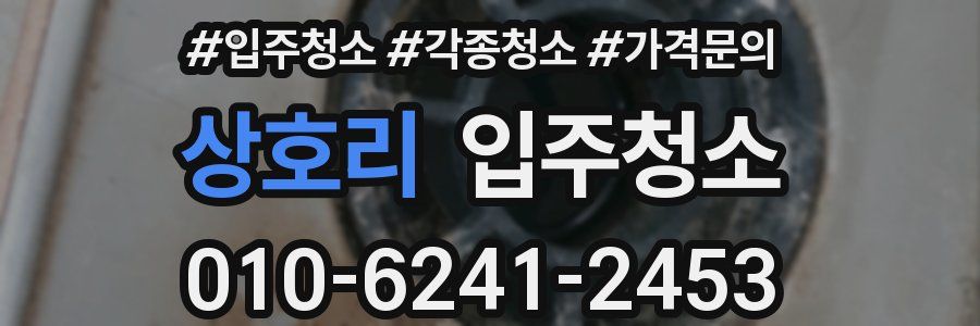 상호리 이사청소