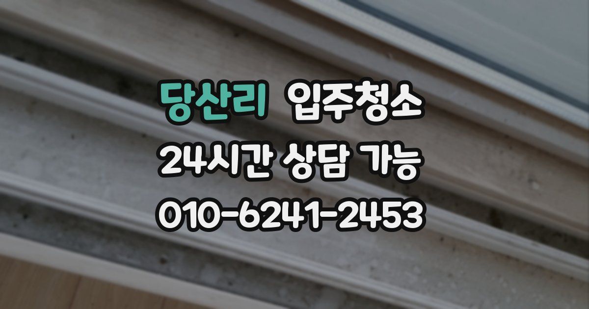 당산리 입주청소