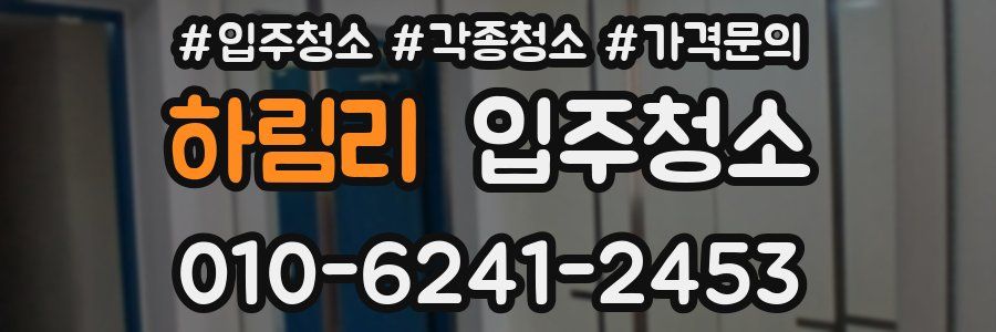 하림리 이사청소