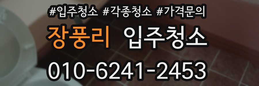 장풍리 이사청소