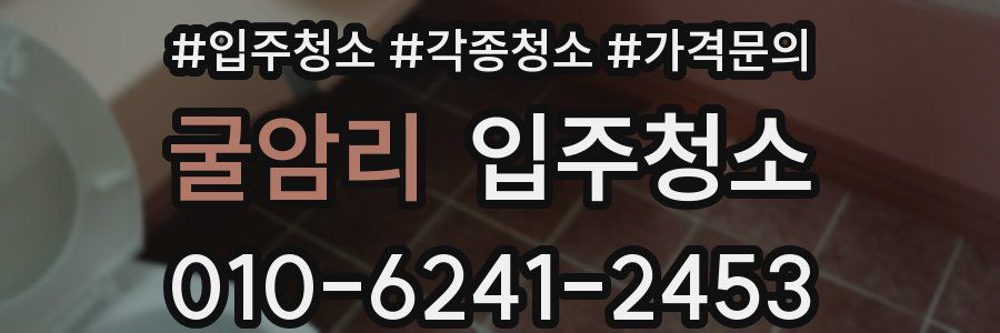 굴암리 이사청소