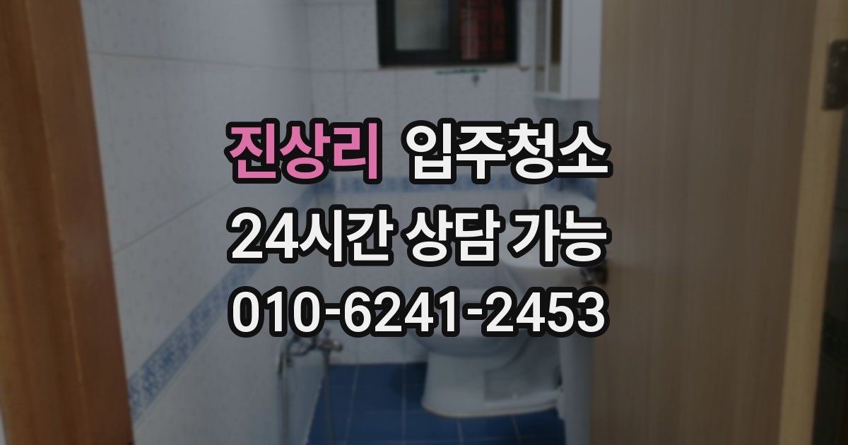 진상리 입주청소