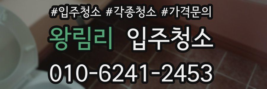 왕림리 이사청소