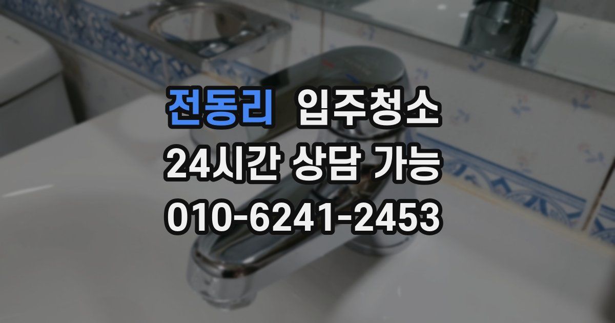 전동리 입주청소