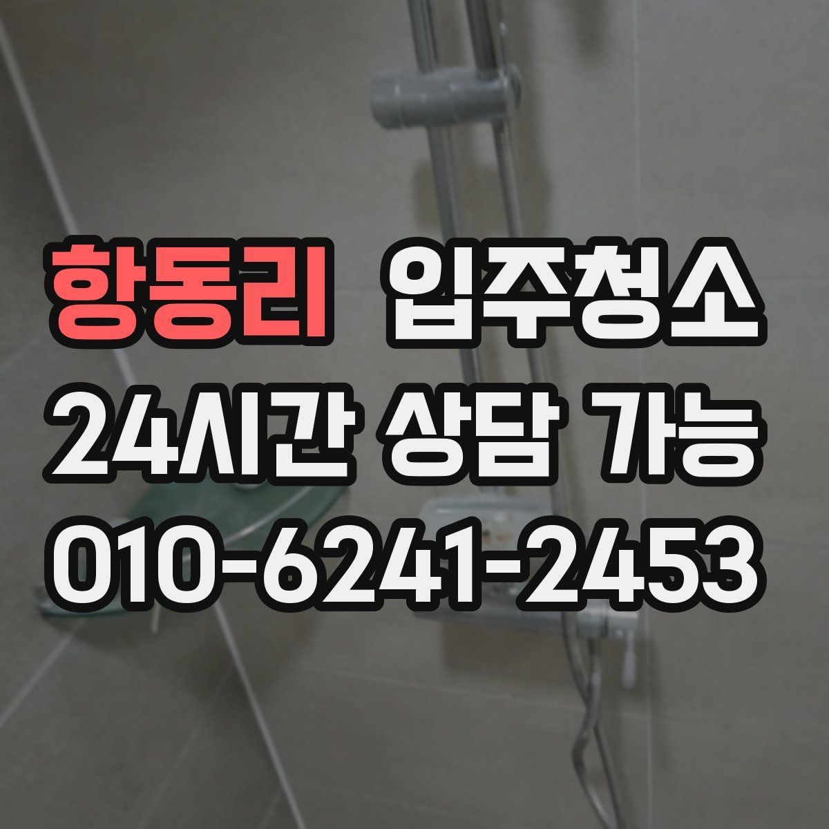 항동리 원룸청소