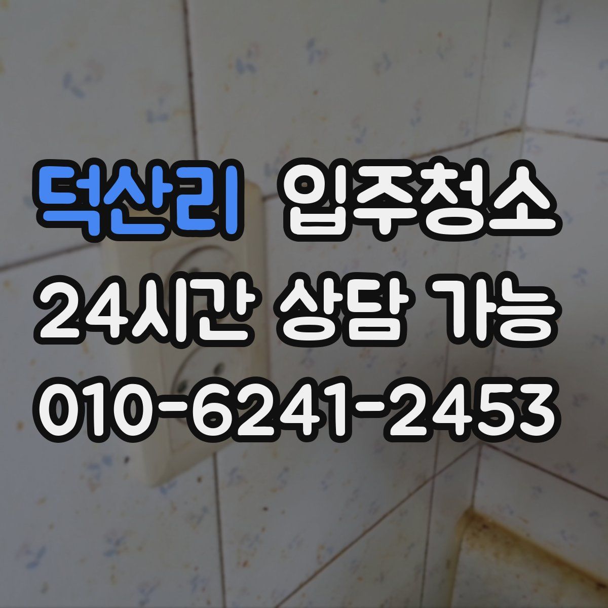 덕산리 원룸청소