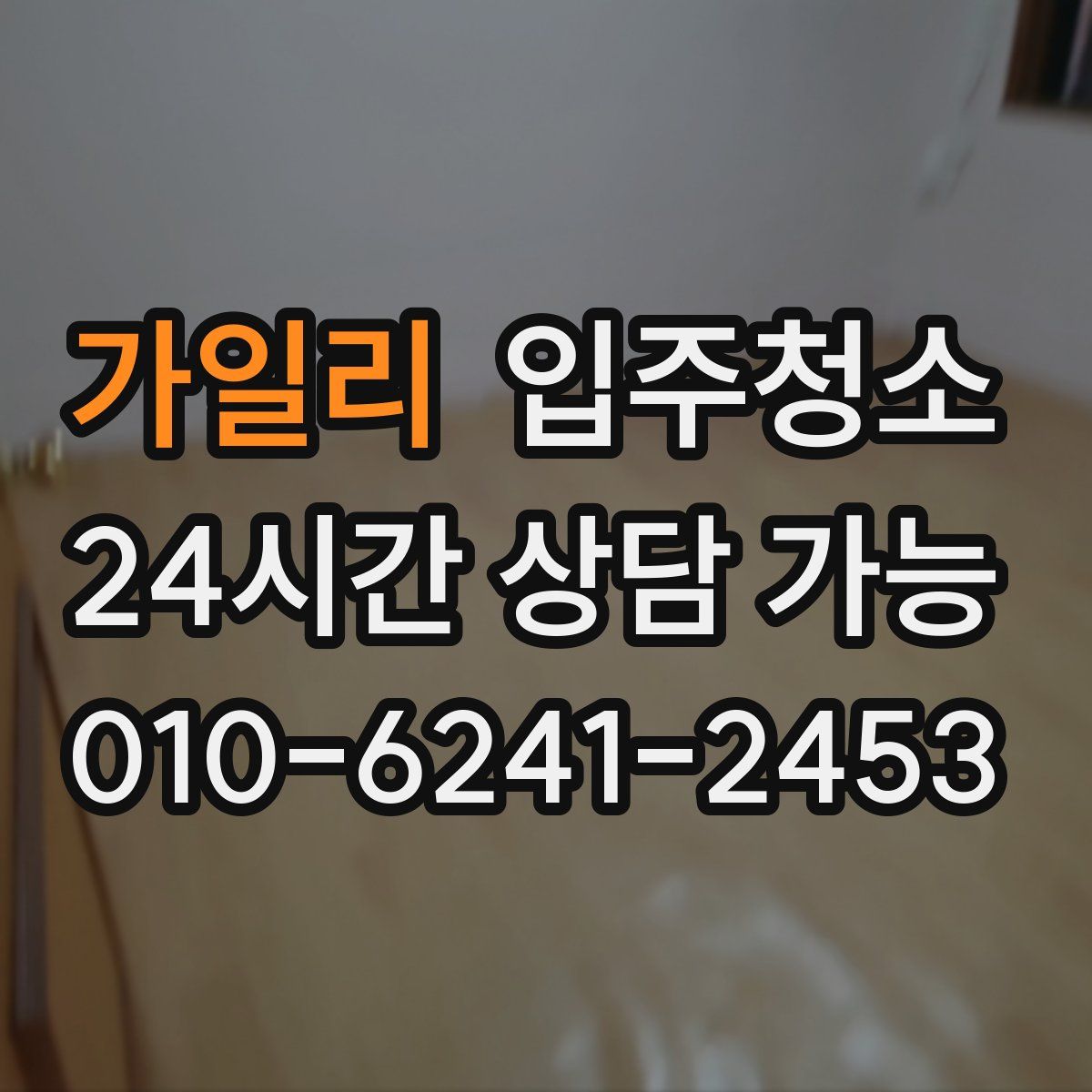 가일리 원룸청소