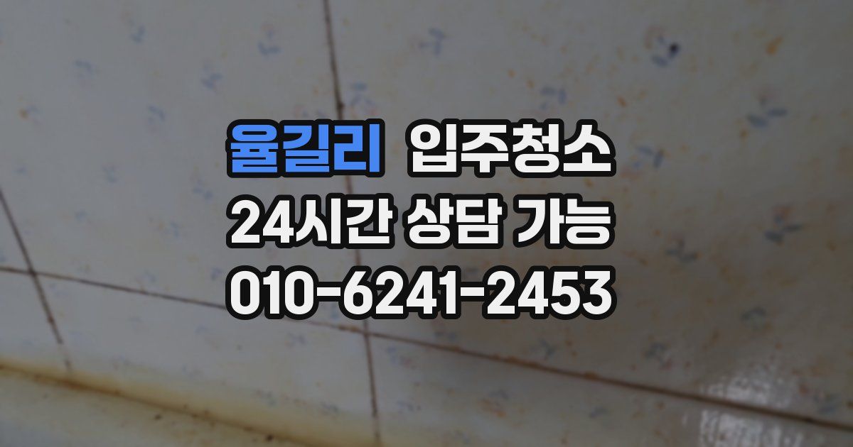 율길리 입주청소