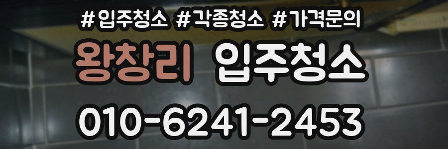 왕창리 이사청소