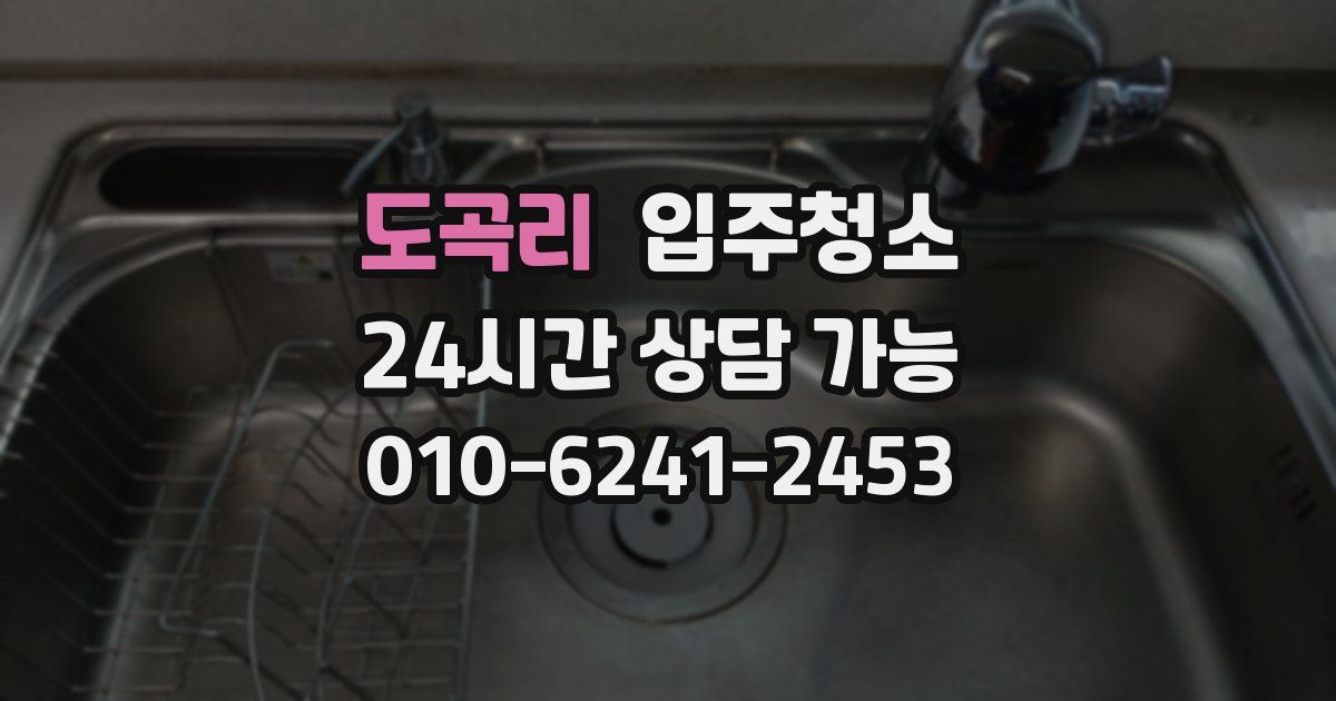 도곡리 입주청소