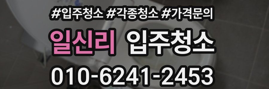 일신리 이사청소