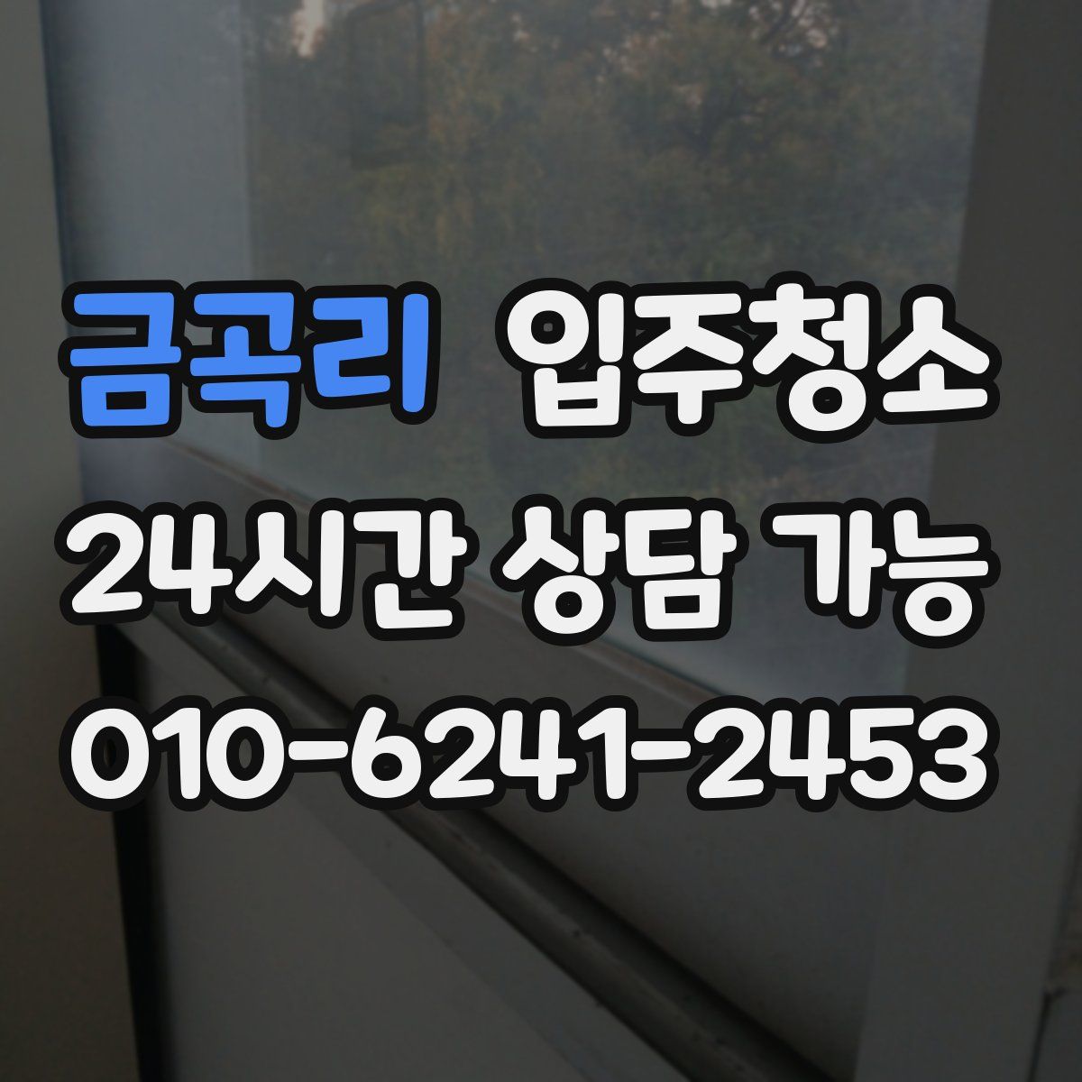 금곡리 원룸청소