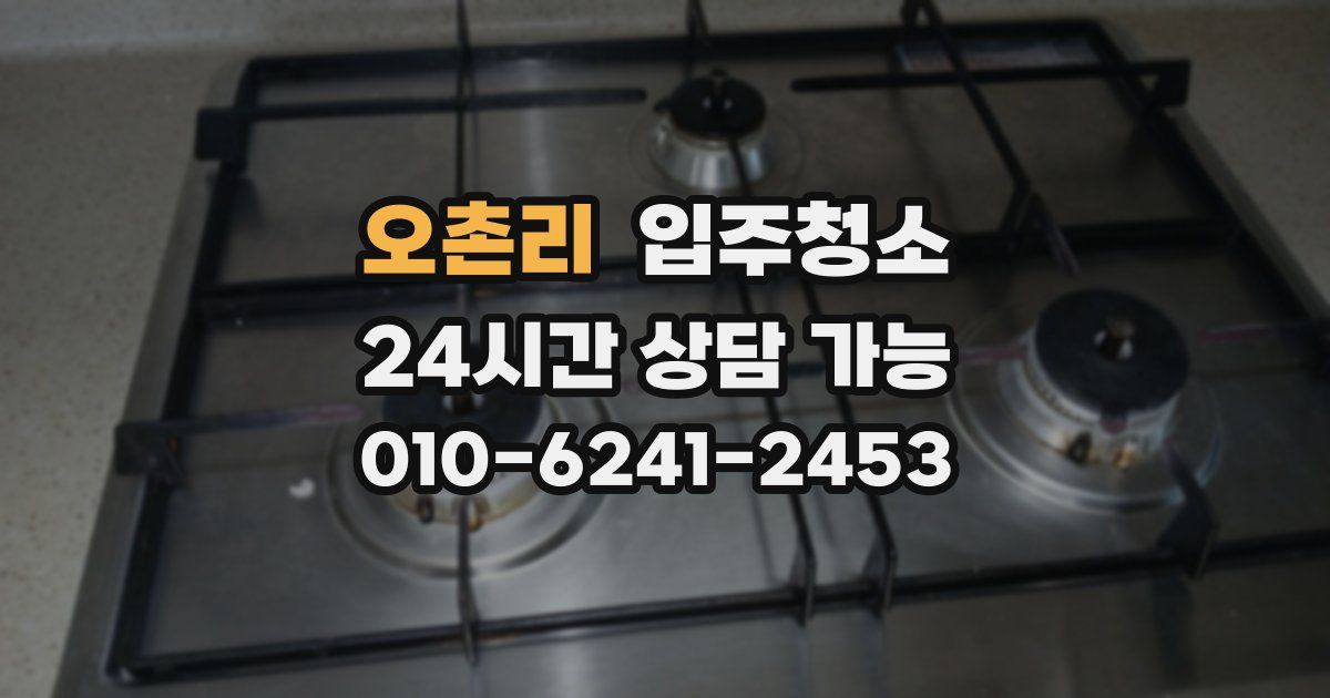 오촌리 입주청소