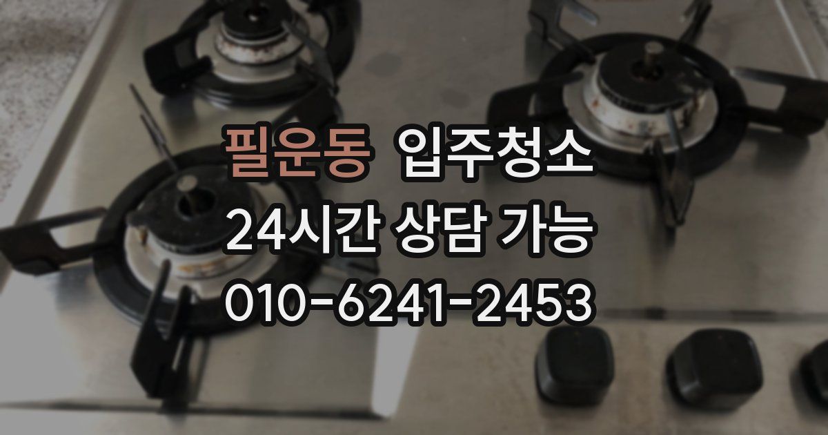 필운동 입주청소