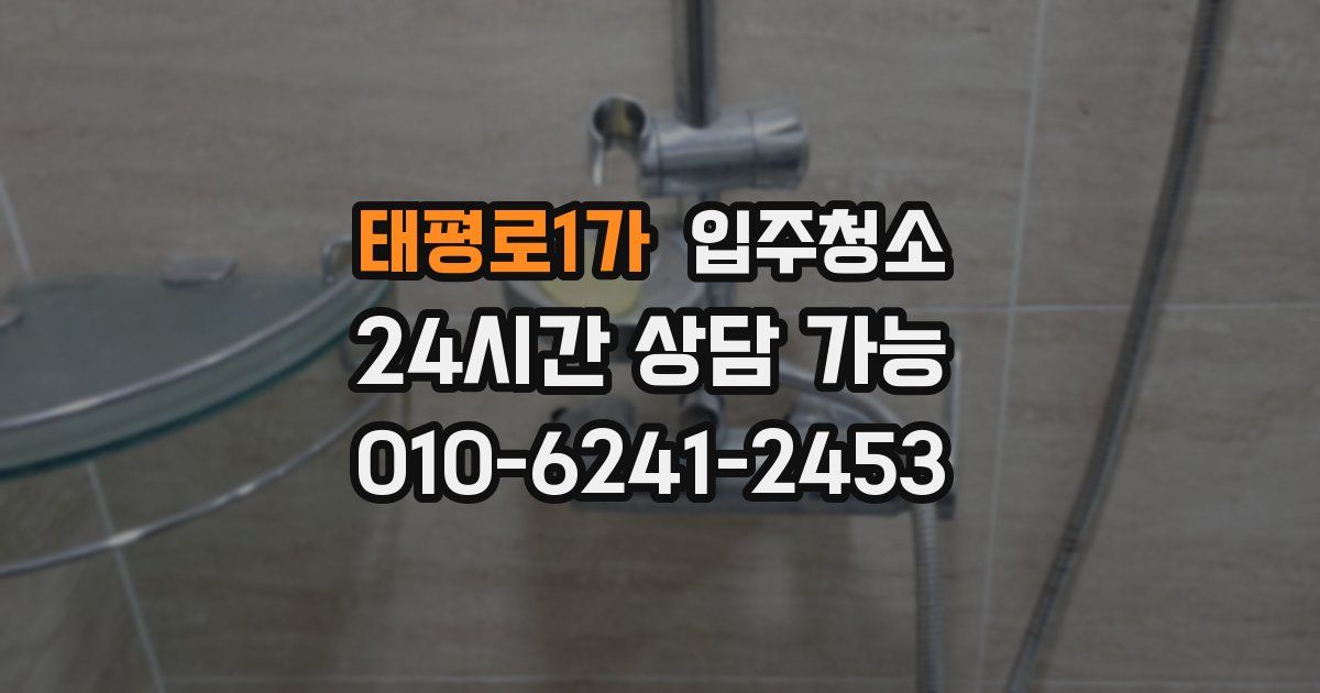 태평로1가 입주청소