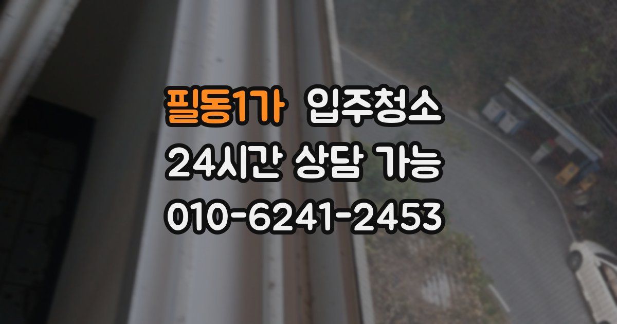 필동1가 입주청소
