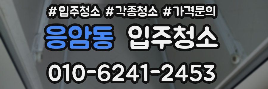 응암동 이사청소