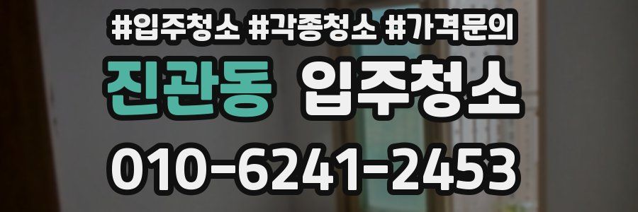 진관동 이사청소