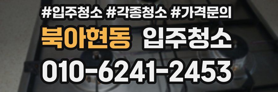 북아현동 이사청소