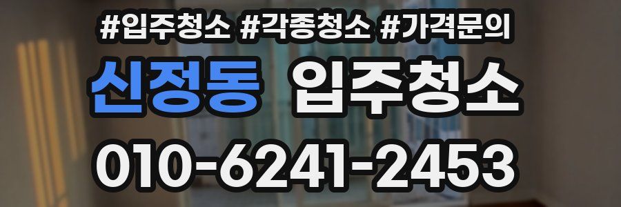 신정동 이사청소