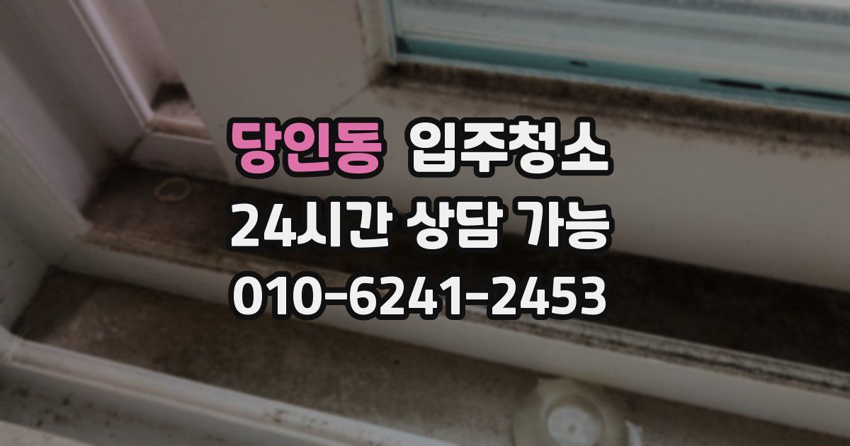 당인동 입주청소