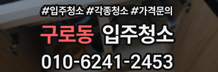 구로동 이사청소